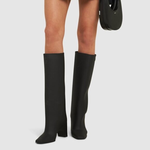 COPERNI Black Rubber Bridge Tall Boots - Picture 5 of 7
